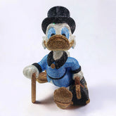 Lume Sculptures — Blue Fortune Duck Luxe Statue