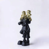 Lume Sculptures — Golden Drip Guardian Figure