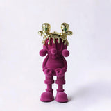 Lume Sculptures — Golden Drip Guardian Figure