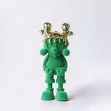 Lume Sculptures — Golden Drip Guardian Figure